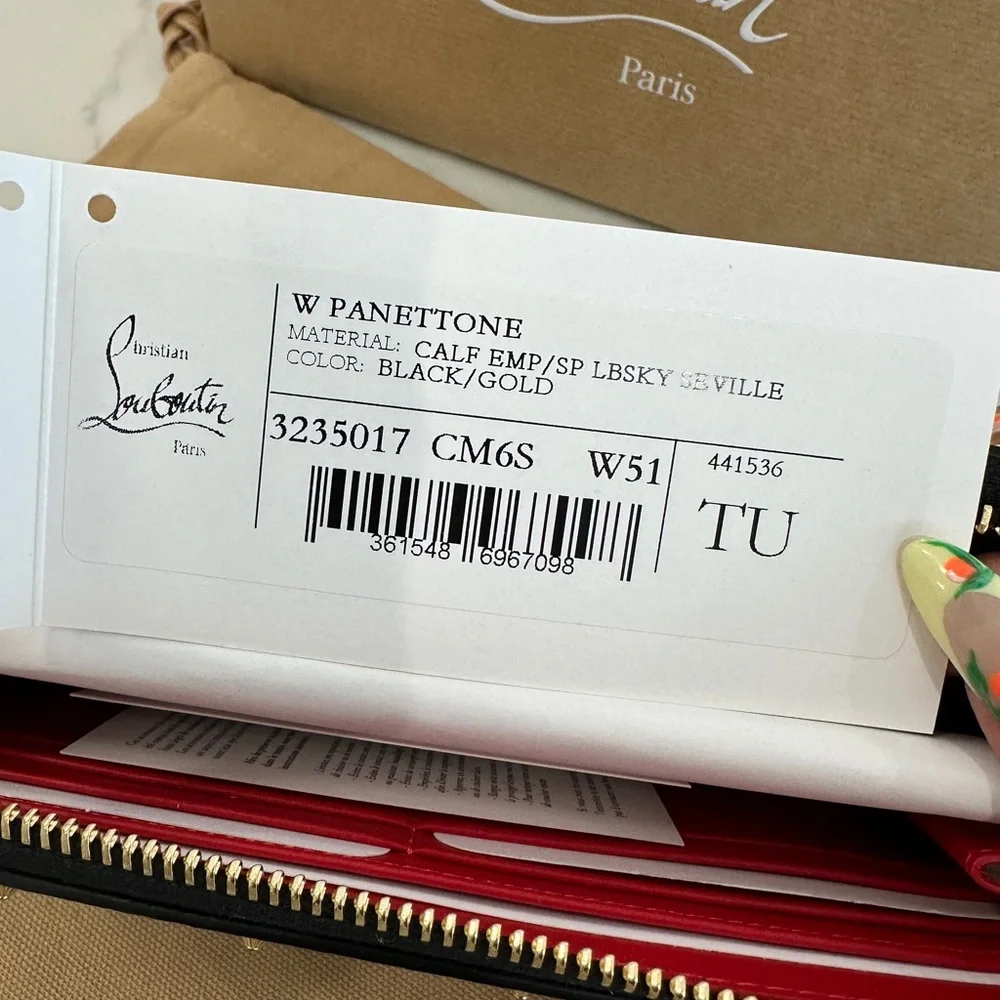 Christian Louboutin Loubinthesky Panettone Wallet